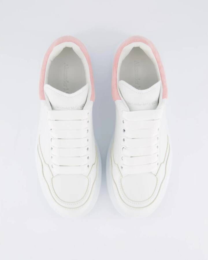 alexander mcqueen Oversized Sneaker Wit Roze White Dames