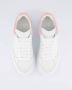 Alexander mcqueen Witte Leren Sneakers Roze Suède Hiel White Dames - Thumbnail 3