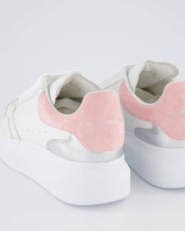 alexander mcqueen Oversized Sneaker Wit Roze White Dames