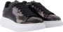 Alexander mcqueen Oversize Leren Sneakers voor Sport Zwart Dames - Thumbnail 2