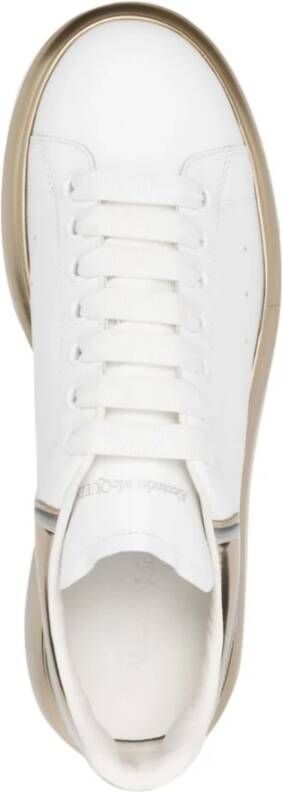 alexander mcqueen Oversized Sneakers met Geperforeerd Detail White Heren