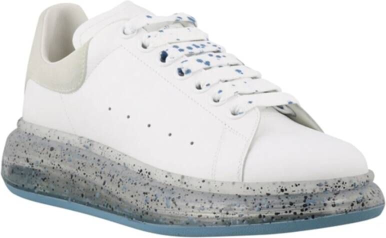 alexander mcqueen Oversized Sneakers met Suede Detail White Heren