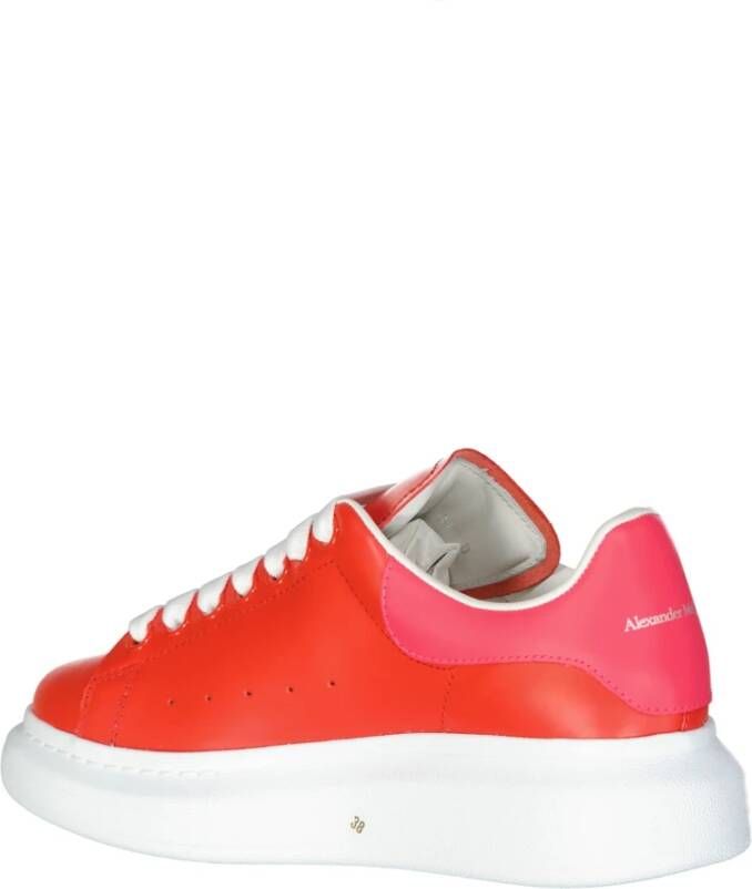 alexander mcqueen Oversized Sneakers Vrouwen Dubbelkleurig Italië Red Dames