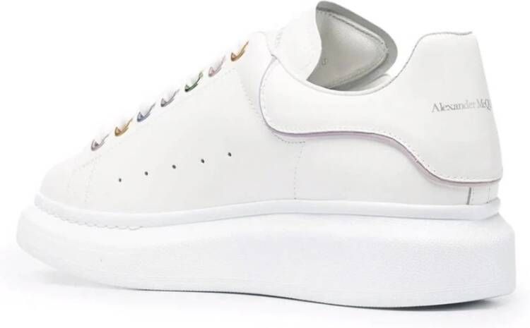 alexander mcqueen Oversized Sneakers Vrouwen Italië Vetersluiting White Dames