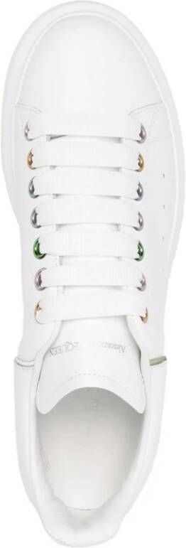 alexander mcqueen Oversized Sneakers Vrouwen Italië Vetersluiting White Dames