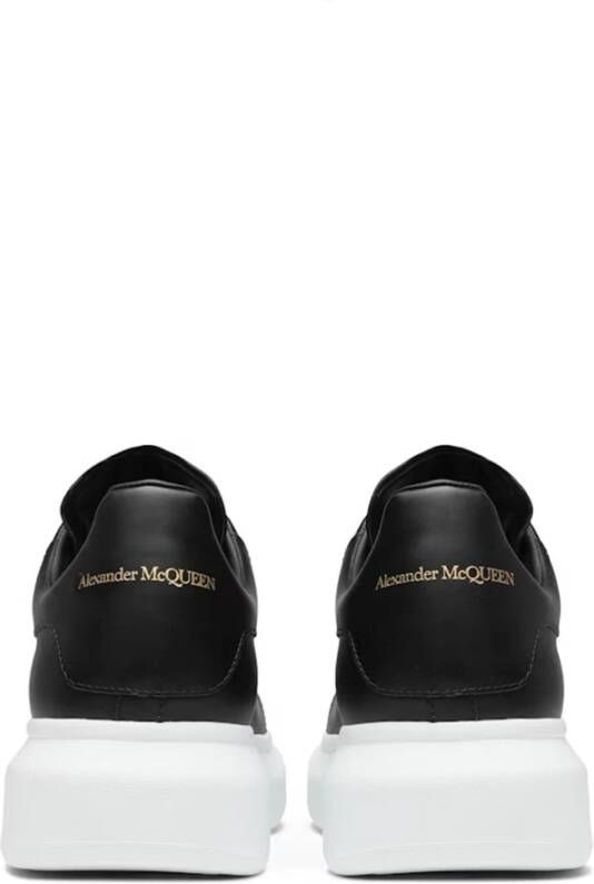 alexander mcqueen Oversized Sneakers Vrouwen Leer Rubber Black Dames