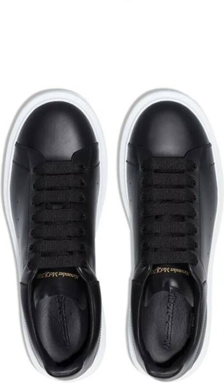 alexander mcqueen Oversized Sneakers Vrouwen Leer Rubber Black Dames