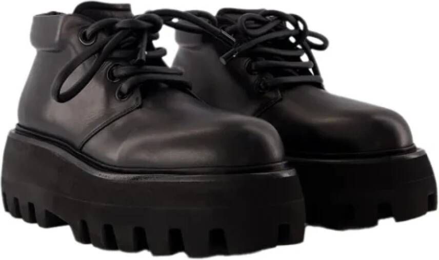 alexander mcqueen Plastic boots Black Dames