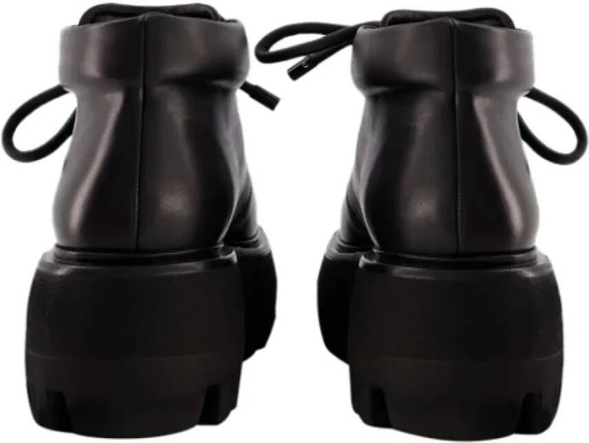 alexander mcqueen Plastic boots Black Dames