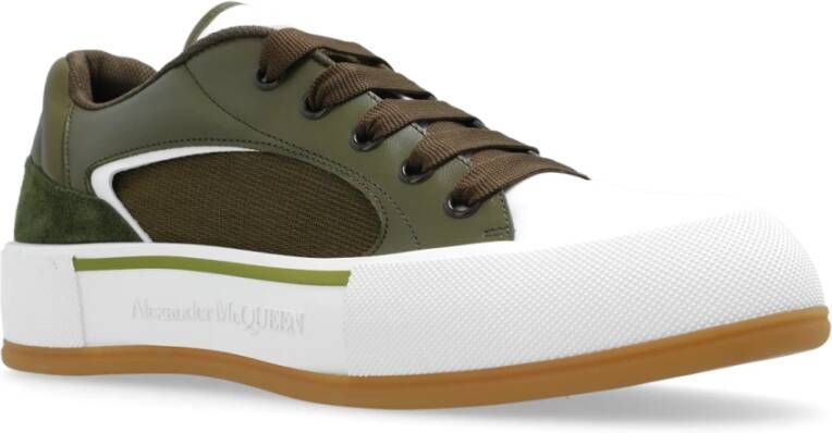 alexander mcqueen Plimsoll sneakers Green Heren