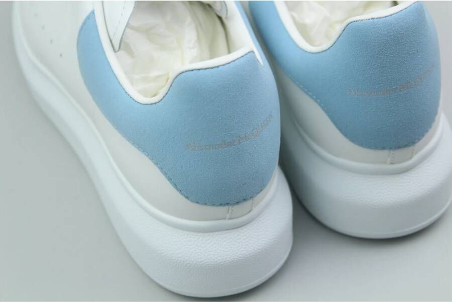 alexander mcqueen Poederblauwe Oversized Sneaker Blue Dames