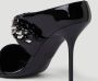 Alexander mcqueen Lederen pompen Zwart Dames - Thumbnail 5