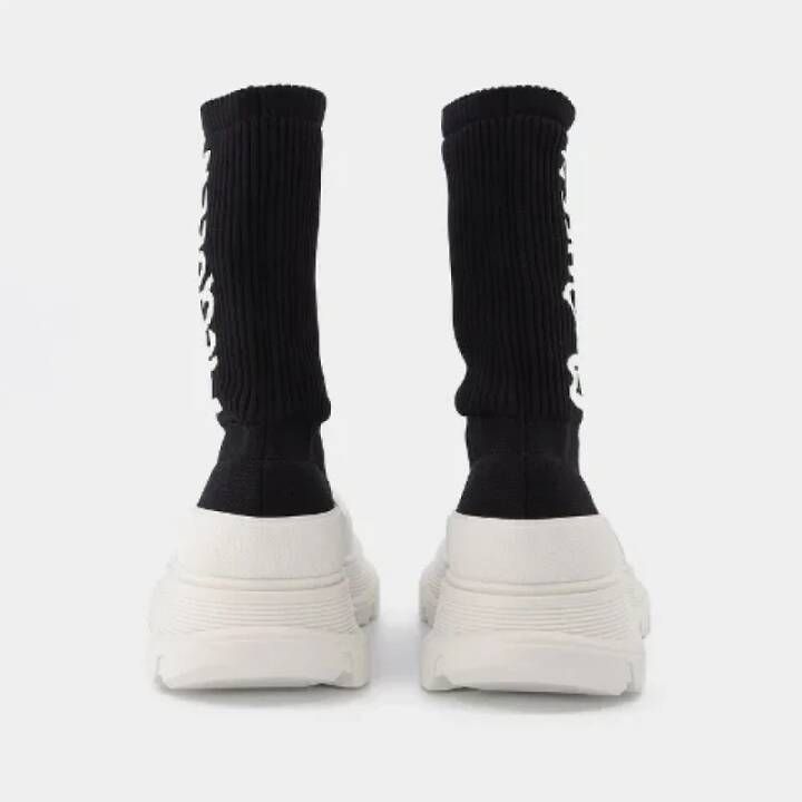 Alexander McQueen Pre-owned Canvas sneakers Black Dames