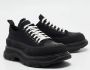 Alexander McQueen Pre-owned Canvas sneakers Black Dames - Thumbnail 4