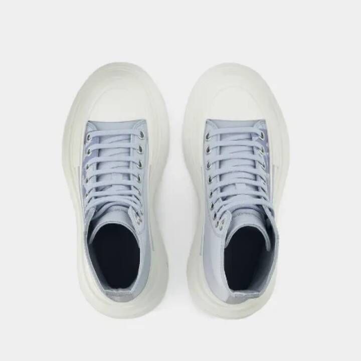 Alexander McQueen Pre-owned Canvas sneakers Blue Dames