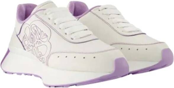 Alexander McQueen Pre-owned Canvas sneakers White Dames