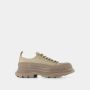 Alexander McQueen Pre-owned Cotton sneakers Beige Heren - Thumbnail 2