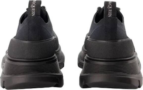 Alexander McQueen Pre-owned Cotton sneakers Black Heren