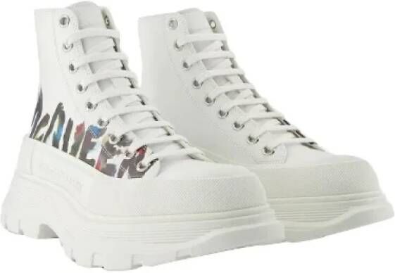 Alexander McQueen Pre-owned Cotton sneakers Multicolor Heren