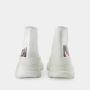 Alexander McQueen Pre-owned Cotton sneakers White Heren - Thumbnail 4