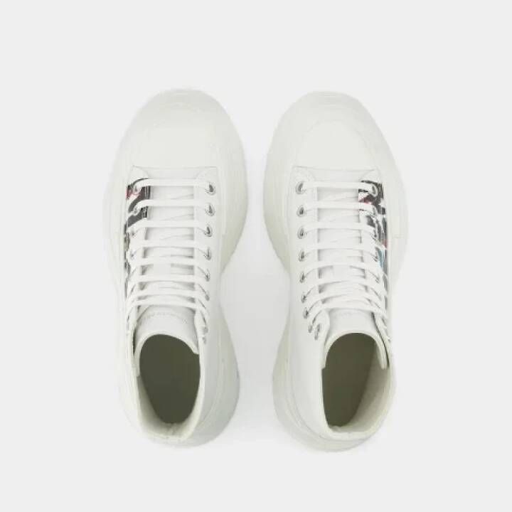 Alexander McQueen Pre-owned Cotton sneakers White Heren