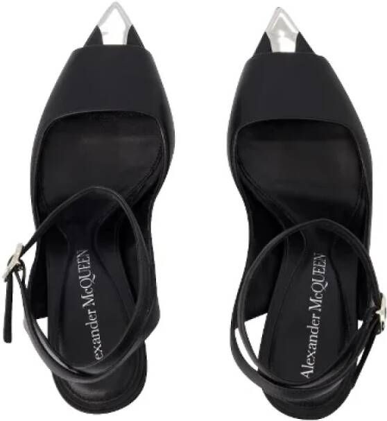 Alexander McQueen Pre-owned Fabric heels Black Dames