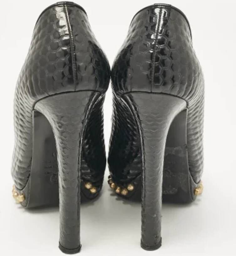 Alexander McQueen Pre-owned Fabric heels Black Dames