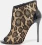 Alexander McQueen Pre-owned Lace boots Black Dames - Thumbnail 2