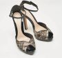 Alexander McQueen Pre-owned Lace heels Beige Dames - Thumbnail 4