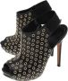 Alexander McQueen Pre-owned Leather boots Black Dames - Thumbnail 3