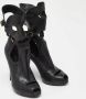 Alexander McQueen Pre-owned Leather boots Black Dames - Thumbnail 4