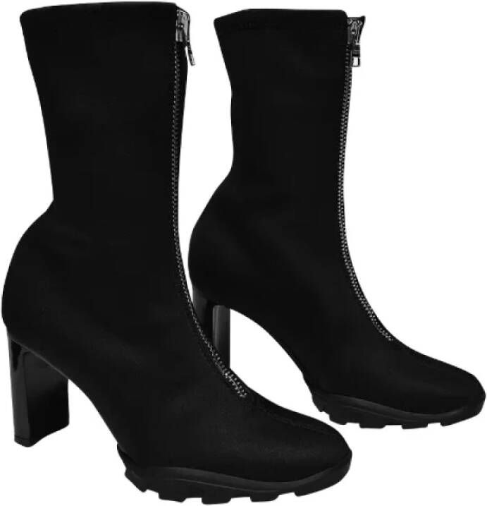 Alexander McQueen Pre-owned Leather boots Black Dames