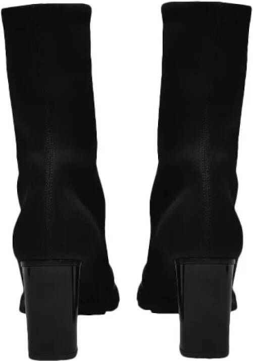 Alexander McQueen Pre-owned Leather boots Black Dames