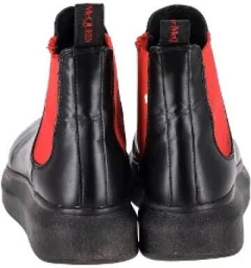 Alexander McQueen Pre-owned Leather boots Black Dames