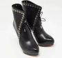 Alexander McQueen Pre-owned Leather boots Black Dames - Thumbnail 4