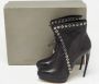 Alexander McQueen Pre-owned Leather boots Black Dames - Thumbnail 9