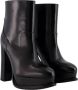 Alexander McQueen Pre-owned Leather boots Black Dames - Thumbnail 2