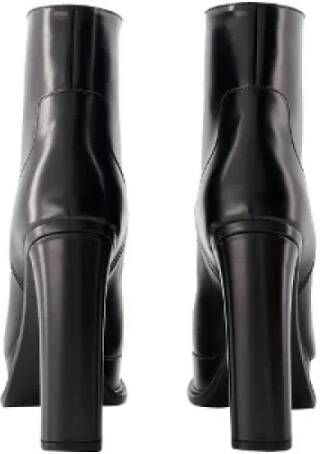 Alexander McQueen Pre-owned Leather boots Black Dames