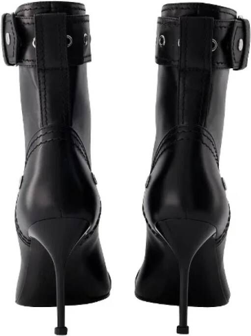 Alexander McQueen Pre-owned Leather boots Black Dames