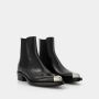 Alexander McQueen Pre-owned Leather boots Black Dames - Thumbnail 3