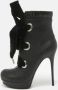 Alexander McQueen Pre-owned Leather boots Black Dames - Thumbnail 2