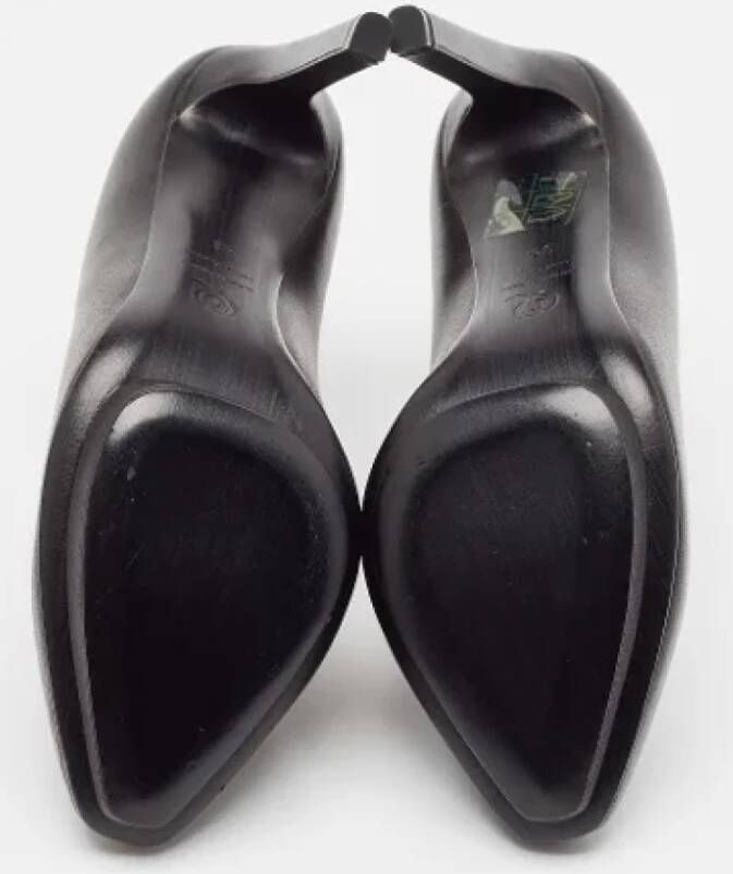 Alexander McQueen Pre-owned Leather boots Black Dames