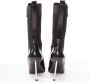 Alexander McQueen Pre-owned Leather boots Black Dames - Thumbnail 3