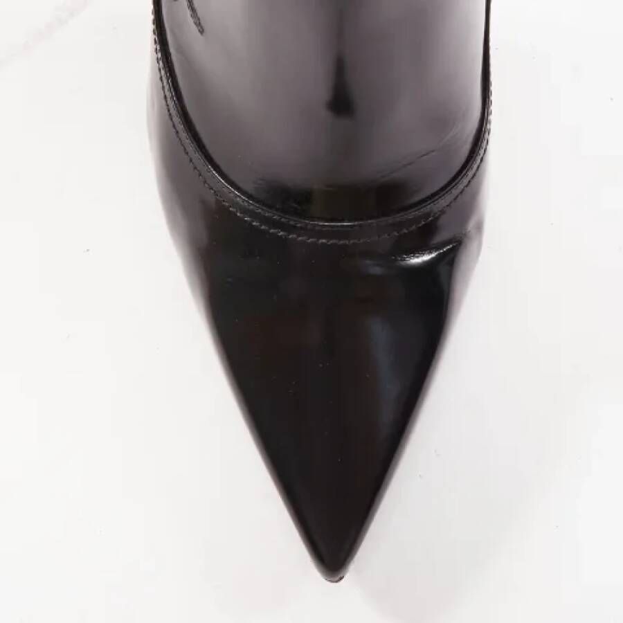 Alexander McQueen Pre-owned Leather boots Black Dames