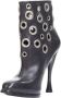 Alexander McQueen Pre-owned Leather boots Black Dames - Thumbnail 4