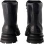 Alexander McQueen Pre-owned Leather boots Black Heren - Thumbnail 3