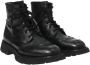 Alexander McQueen Pre-owned Leather boots Black Heren - Thumbnail 4