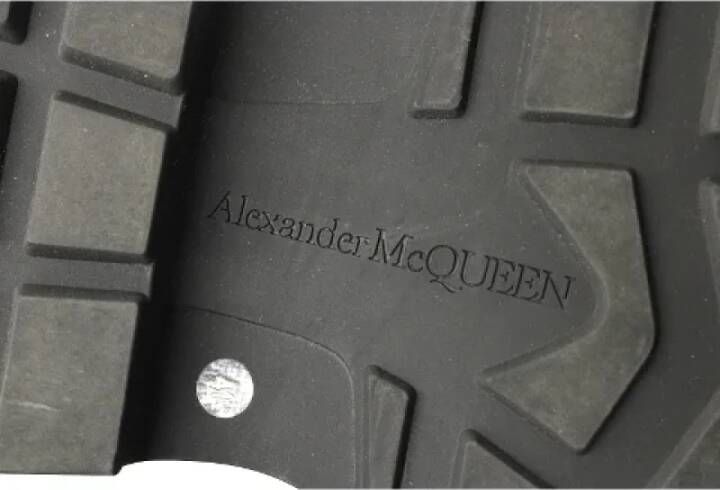 Alexander McQueen Pre-owned Leather boots Black Heren