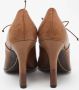 Alexander McQueen Pre-owned Leather boots Brown Dames - Thumbnail 5