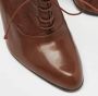 Alexander McQueen Pre-owned Leather boots Brown Dames - Thumbnail 7